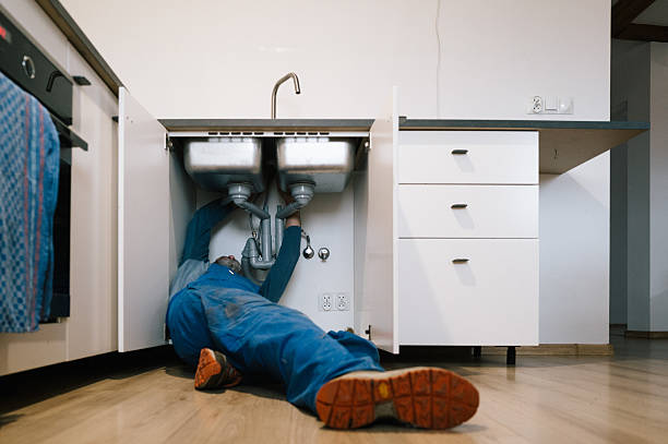 Professional Plumbing technician working in Dana, NC